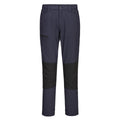 Deep Navy-Black - Front - Portwest Mens WX2 Slim Work Trousers