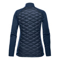 Indigo Blue - Back - Stormtech Womens-Ladies Boulder Raglan Padded Jacket