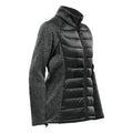 Black-Dolphin-Heather - Side - Stormtech Womens-Ladies Narvik Hybrid Soft Shell Jacket