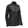 Black - Side - Stormtech Womens-Ladies Boulder Soft Shell Jacket
