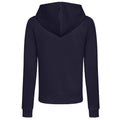 New French Navy - Back - Awdis Womens-Ladies College Hoodie