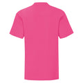 Fuchsia - Back - Fruit of the Loom Childrens-Kids Iconic 150 T-Shirt