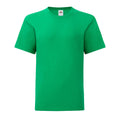 Kelly Green - Front - Fruit of the Loom Childrens-Kids Iconic 150 T-Shirt