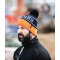 Black-Orange - Back - Scruffs Mens Trade Bobble Beanie