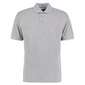 Heather Grey - Front - Kustom Kit Mens Klassic Superwash 60°C Classic Polo Shirt