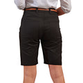 Black - Back - Premier Womens-Ladies Chino Shorts