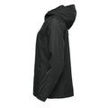 Black - Side - Stormtech Womens-Ladies Pacifica Lightweight Jacket