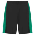 Black-Emerald - Back - Finden & Hales Mens Knitted Pocket Shorts