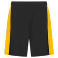 Black-Gold - Front - Finden & Hales Mens Knitted Pocket Shorts