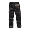 Black - Back - Scruffs Mens Pro Flex Work Trousers