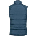 Navy-Red - Back - Result Genuine Recycled Unisex Adult Compass Softshell Padded Gilet