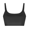 Jet Black - Back - Awdis Womens-Ladies Tech Recycled Sports Bra