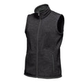 Black - Side - Stormtech Womens-Ladies Avalanche Fleece Gilet