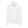 White - Front - Gildan Unisex Adult Softstyle Fleece Midweight Hoodie