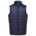 Navy - Front - Premier Mens Recyclight Gilet