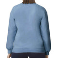 Stone Blue - Back - Gildan Unisex Adult Softstyle Fleece Midweight Sweatshirt