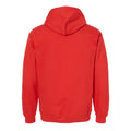 Red - Back - Gildan Unisex Adult Softstyle Fleece Midweight Hoodie