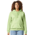 Pistachio - Front - Gildan Unisex Adult Softstyle Fleece Midweight Hoodie