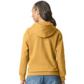 Mustard - Back - Gildan Unisex Adult Softstyle Fleece Midweight Hoodie