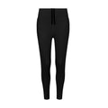 Jet Black - Front - Awdis Womens-Ladies Recycled Materials Leggings