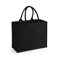 Black - Front - Westford Mill Resort Canvas Tote Bag