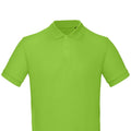 Lime - Side - B&C Mens Polo Shirt