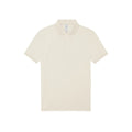 Off White - Front - B&C Mens Polo Shirt