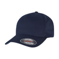 Navy - Back - Flexfit Unisex Adult 5 Panel Cap