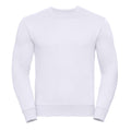 White - Front - Russell Mens Set-in Sweatshirt