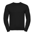 Black - Front - Russell Mens Set-in Sweatshirt