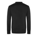 Jet Black - Back - AWDis Cool Mens Long-Sleeved Active T-Shirt