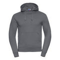 Convoy Grey - Front - Russell Mens Authentic Hoodie