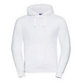 White - Front - Russell Mens Authentic Hoodie