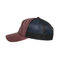 Maroon-Black - Lifestyle - Flexfit Unisex Adult Trucker Cap