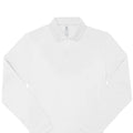 White - Back - B&C Mens My Long-Sleeved Polo Shirt