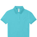 Meta Turquoise - Back - B&C Womens-Ladies My Polo Shirt