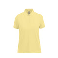 Amalfi Yellow - Front - B&C Womens-Ladies My Polo Shirt