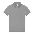 Sports Grey - Front - B&C Womens-Ladies My Polo Shirt