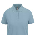 Amalfi Blue - Back - B&C Womens-Ladies My Polo Shirt