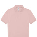 Blush Pink - Back - B&C Mens My Polo Shirt