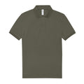 Camo Green - Front - B&C Mens My Polo Shirt