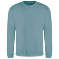 Seafoam - Front - Awdis Unisex Adult Soft Touch Sweatshirt