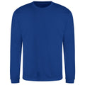 Bright Royal Blue - Front - Awdis Unisex Adult Soft Touch Sweatshirt