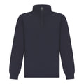 Navy - Front - Finden & Hales Childrens-Kids Contrast Panel Track Top