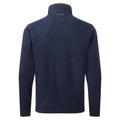 Navy-Brown - Back - Premier Mens Artisan Fleece Jacket