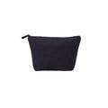 Black - Front - Nutshell Luxe Canvas 3L Accessory Bag