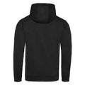 Jet Black - Back - Awdis Unisex Adult Polyester Sports Hoodie