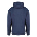 Blue Melange - Back - Awdis Unisex Adult Polyester Sports Hoodie