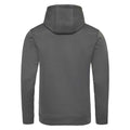 Steel Grey - Back - Awdis Unisex Adult Polyester Sports Hoodie