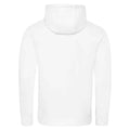 Arctic White - Back - Awdis Unisex Adult Polyester Sports Hoodie